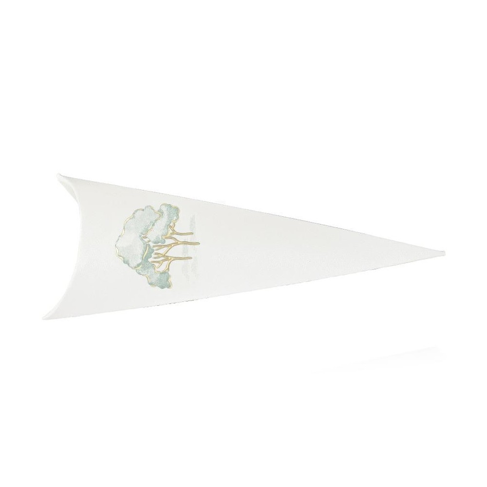 CONO BUST.190 INTRECCI VERDE ST. CALDO